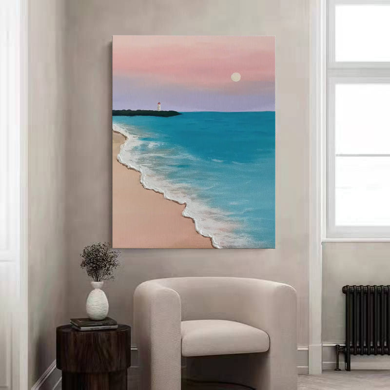 Strand &amp; Hav Lærredskunst #BE011
