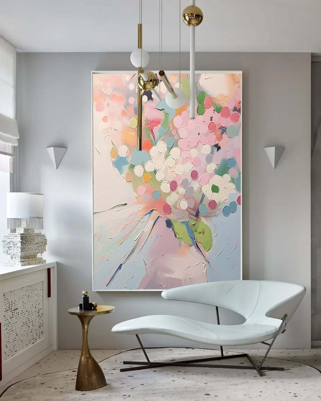 Abstract Canvas Art #AB214