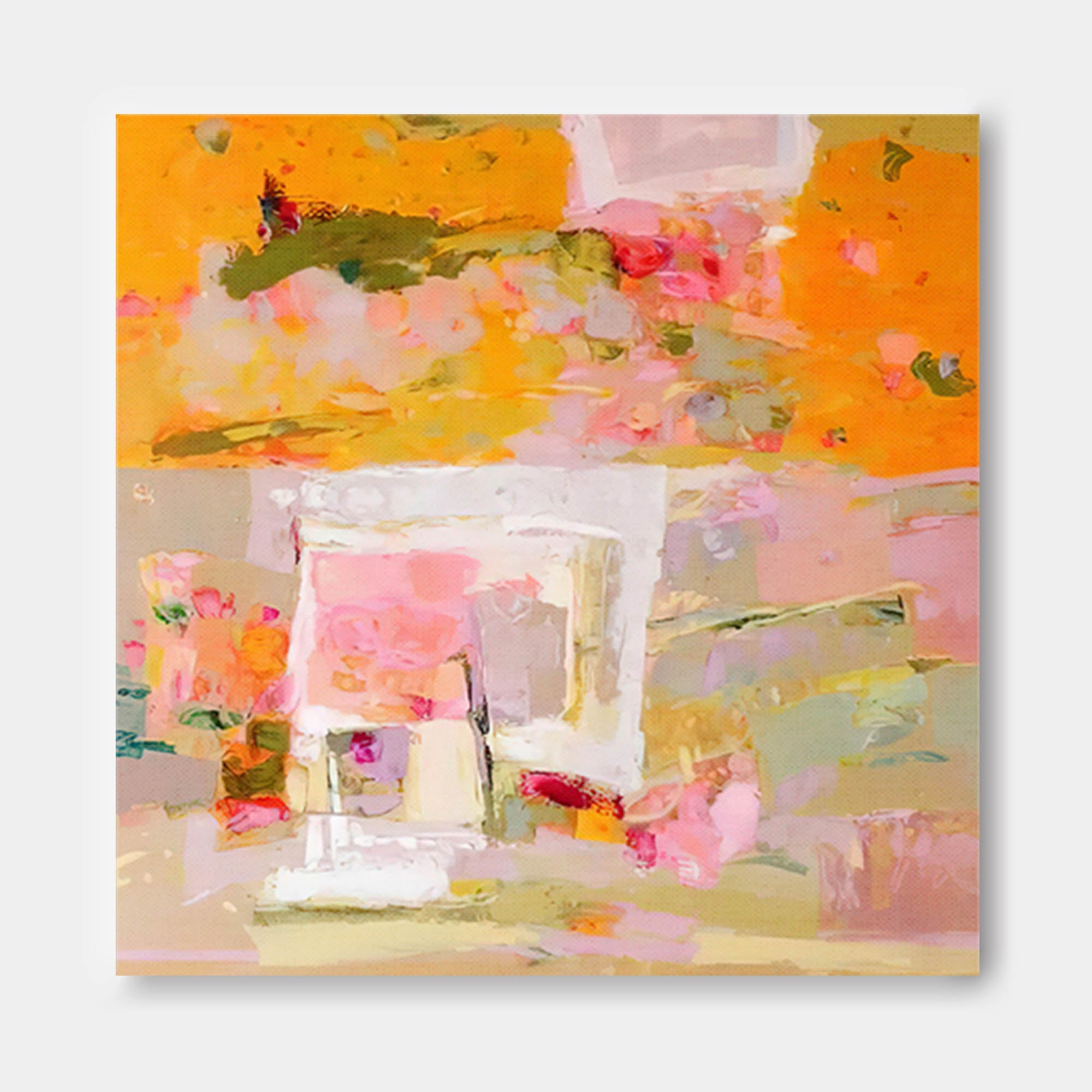 Abstrakt lærredskunst #AB106