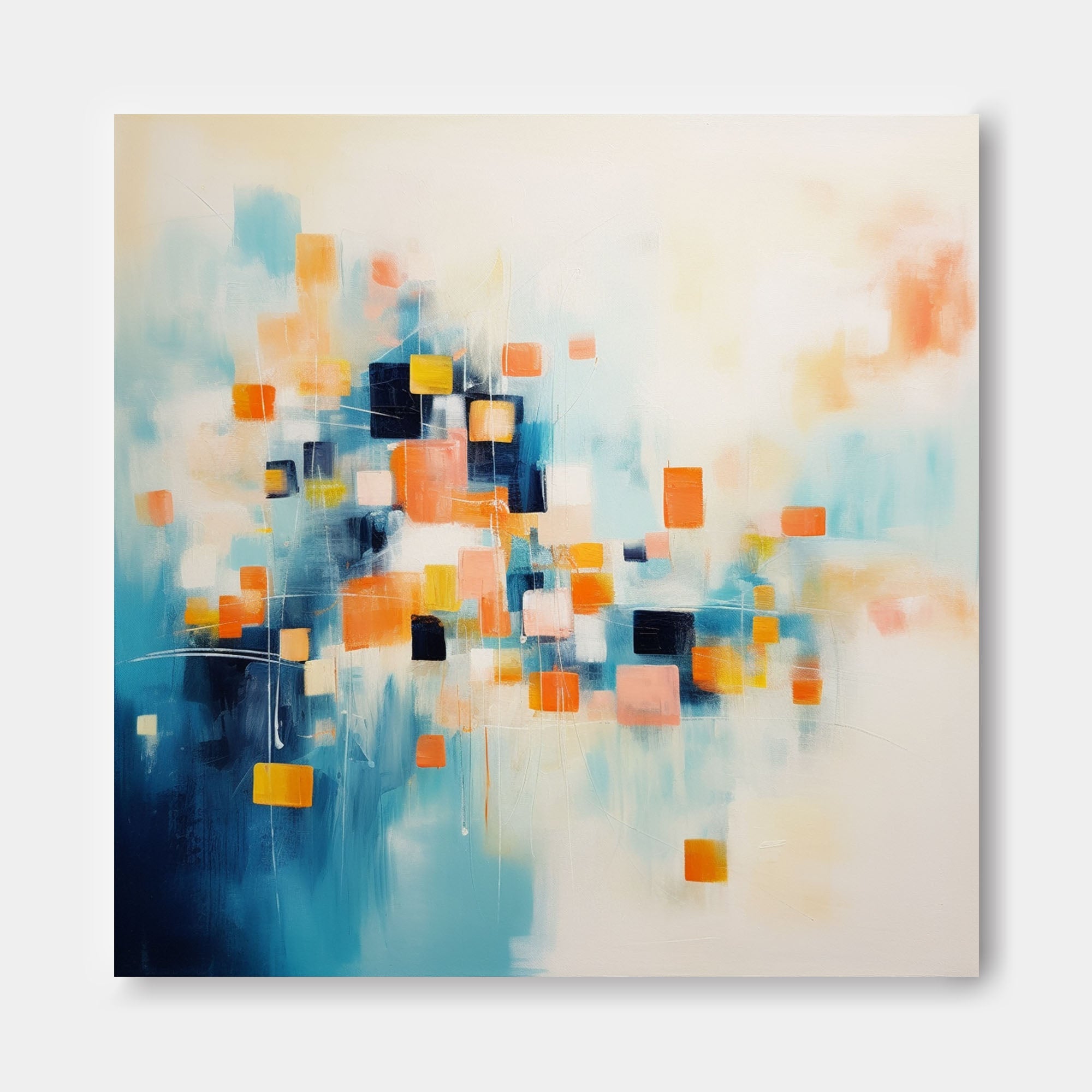 Abstract Canvas Art #AB224