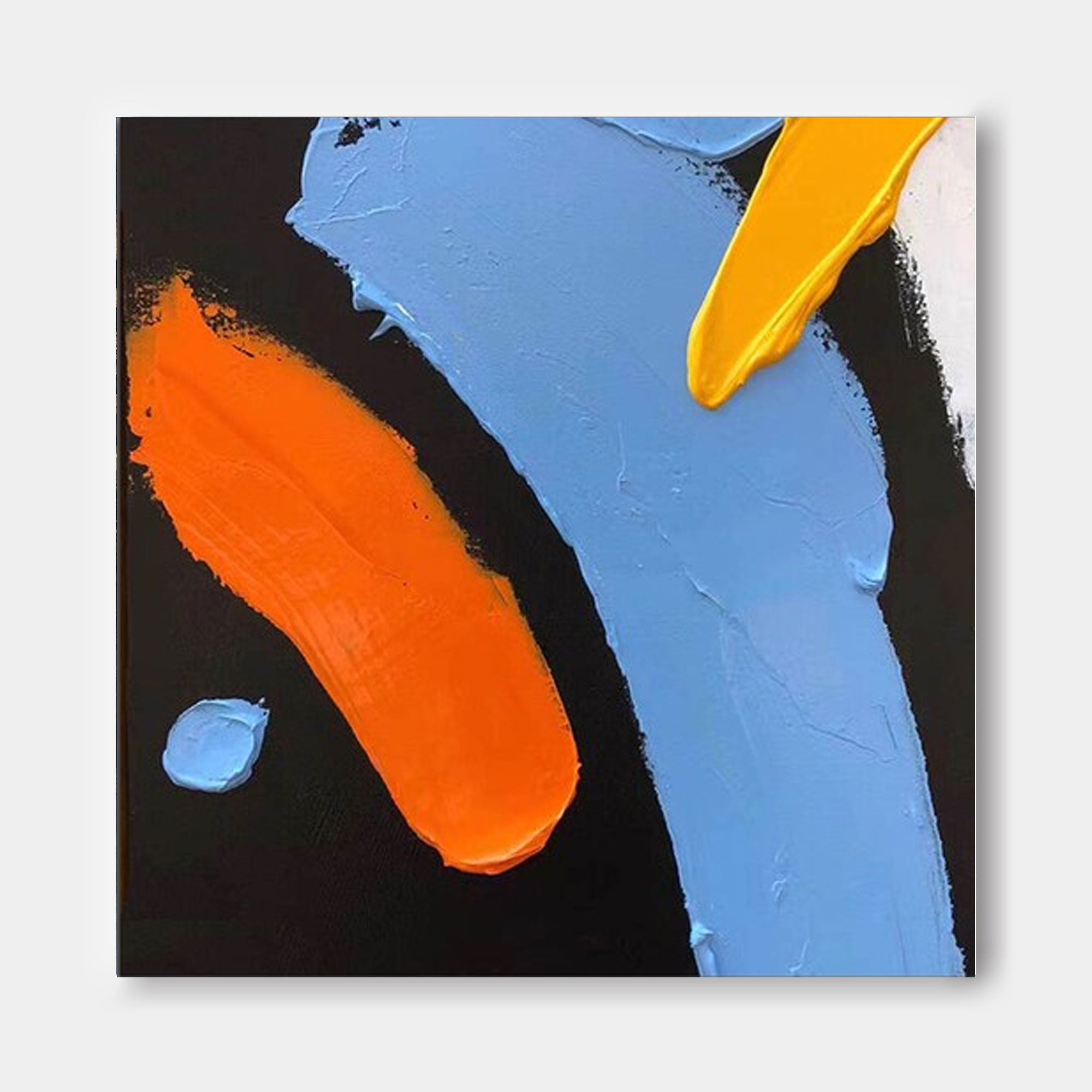 Minimalistisk lærredskunst #MI023