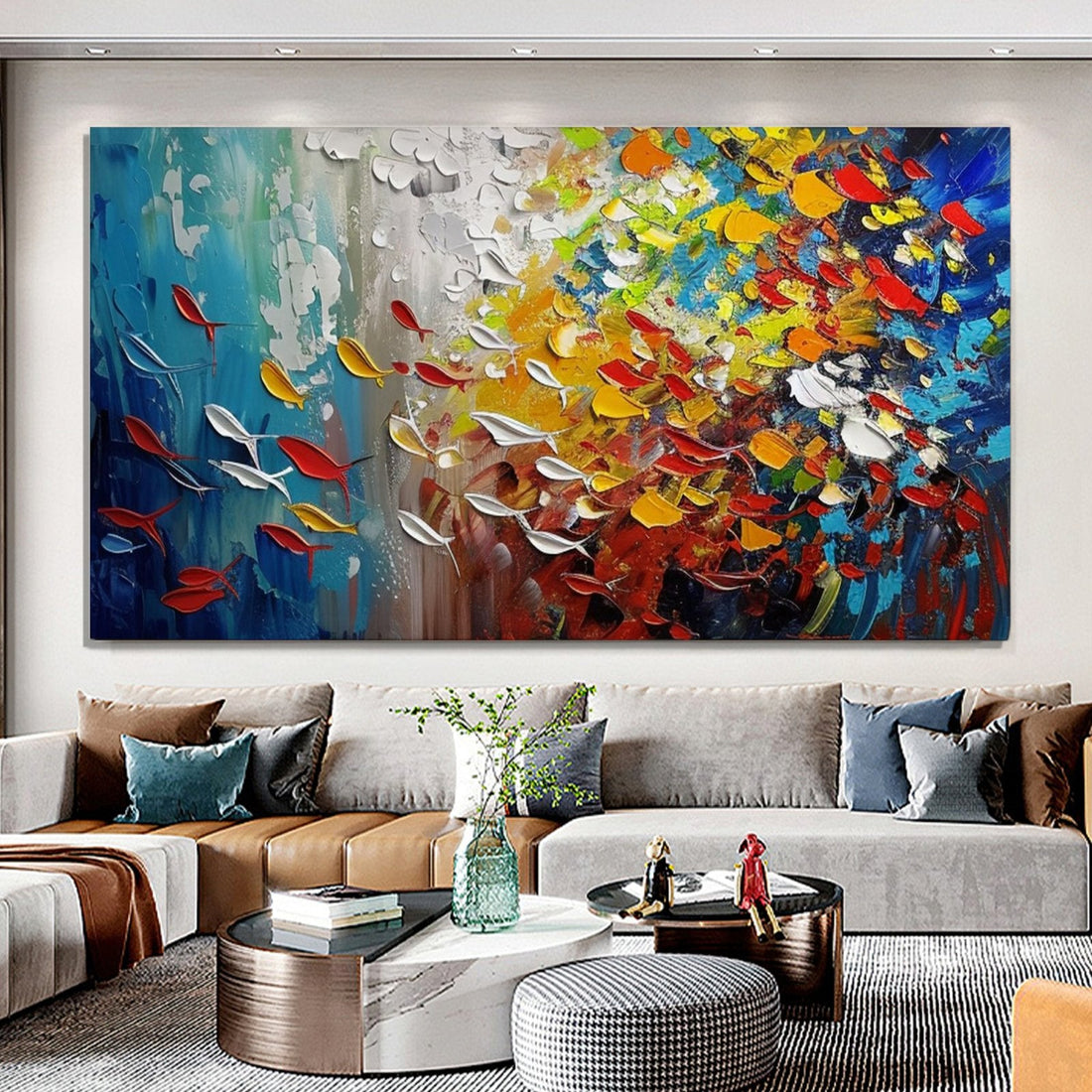 Colorful Painting "Colorful Symphony"