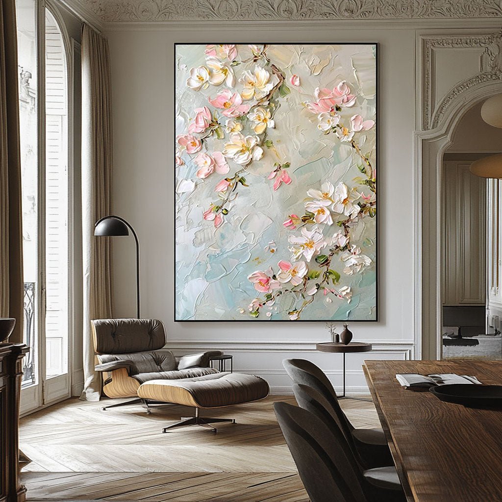 Farverigt maleri "Viento Florido"
