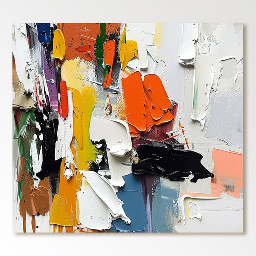 Colorful Plaster Painting 