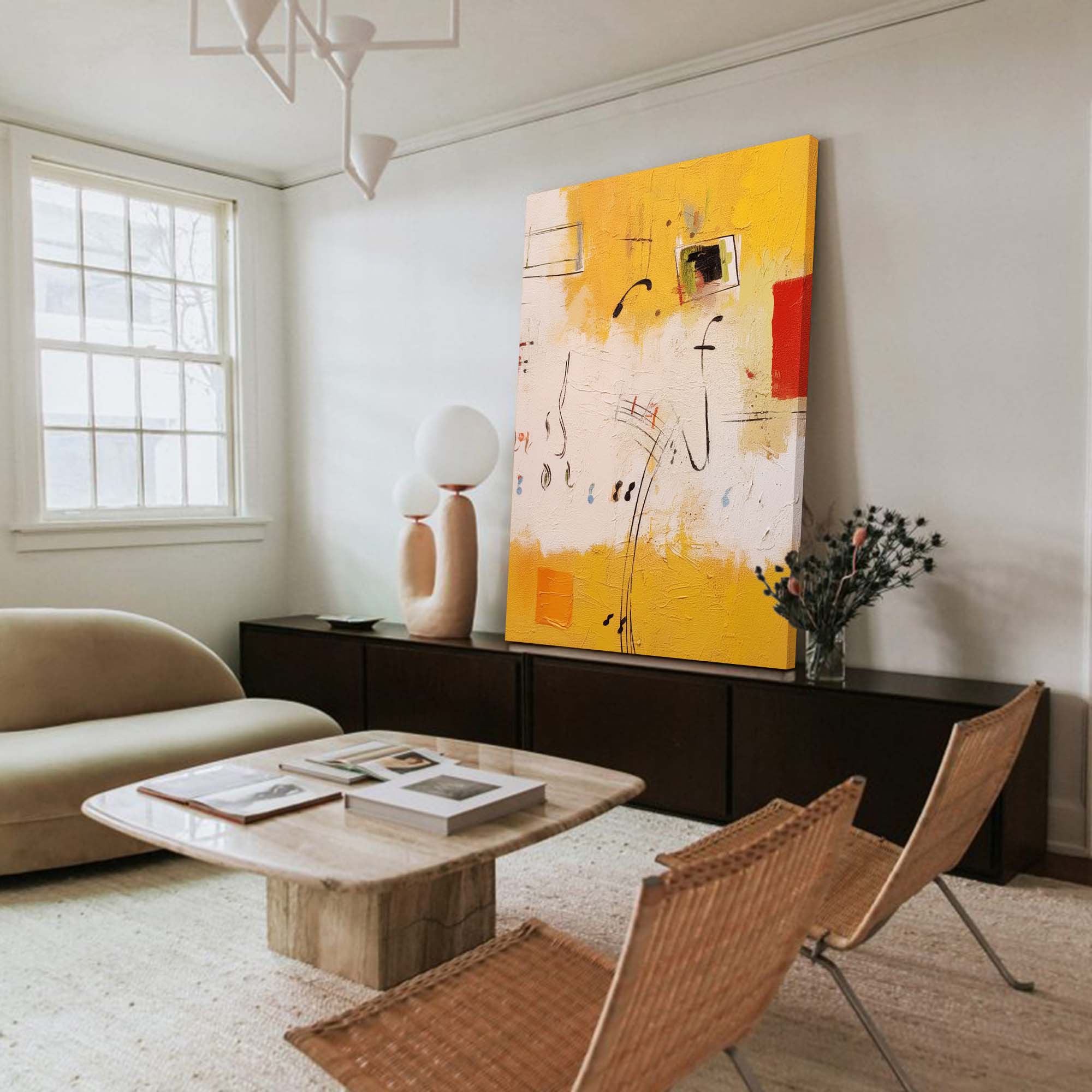 Abstract Canvas Art #AB163