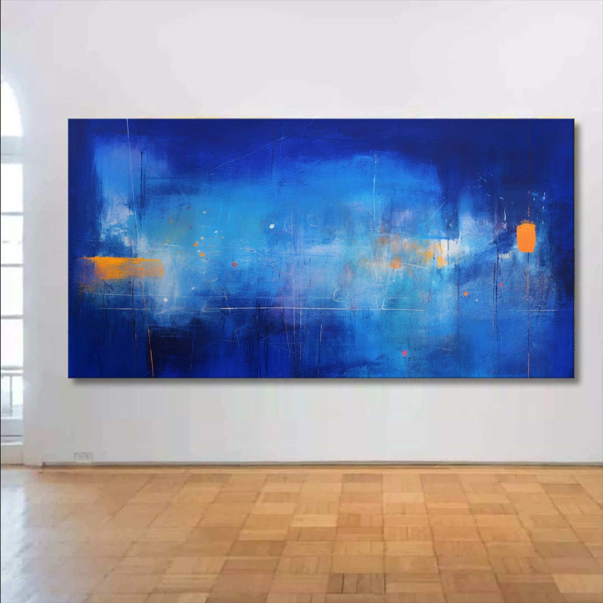 Abstrakte Leinwandkunst #AB216
