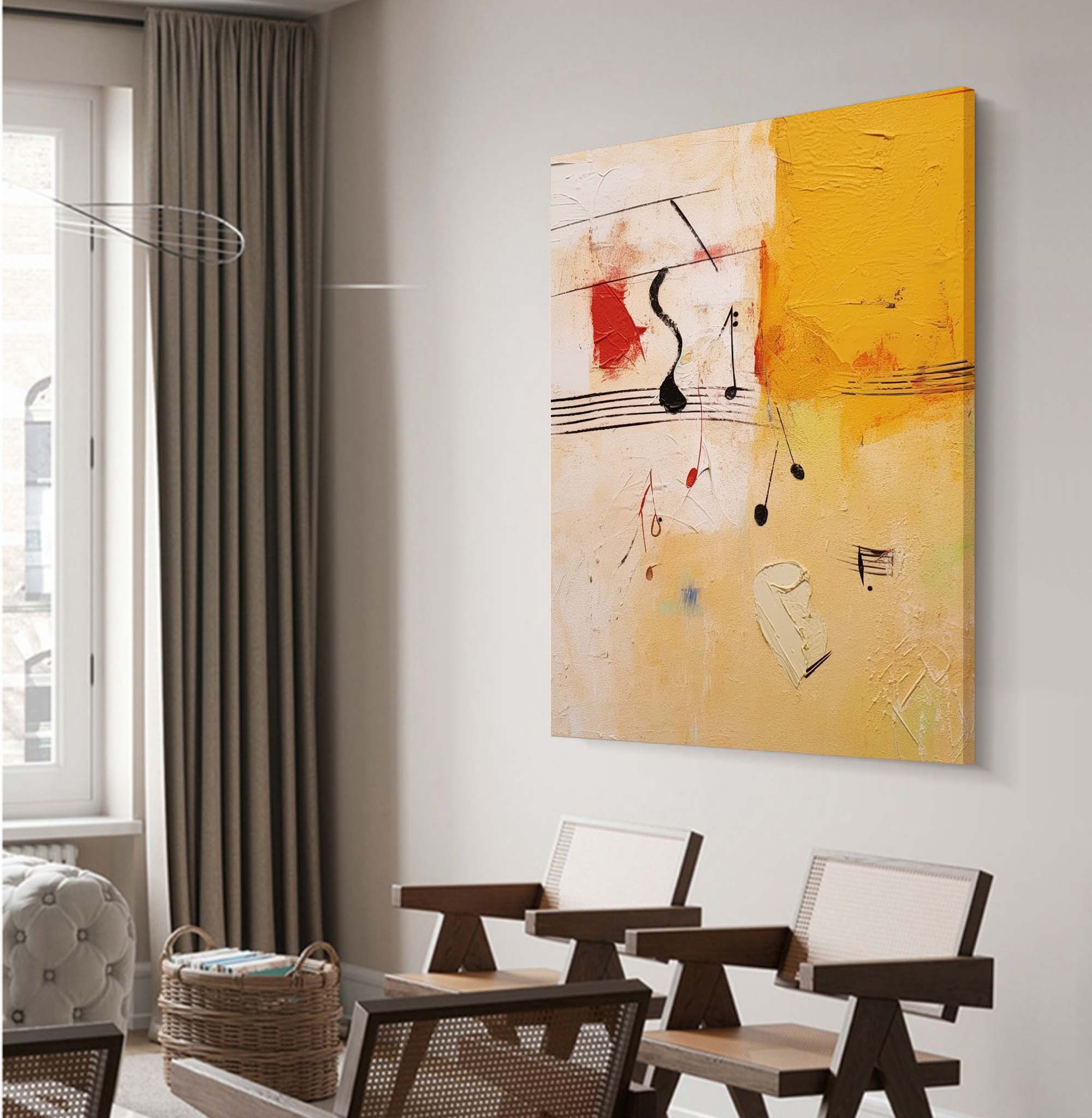 Abstract Canvas Art #AB164