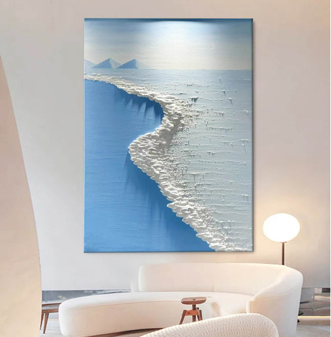 Strand &amp; Hav Lærredskunst #BE001