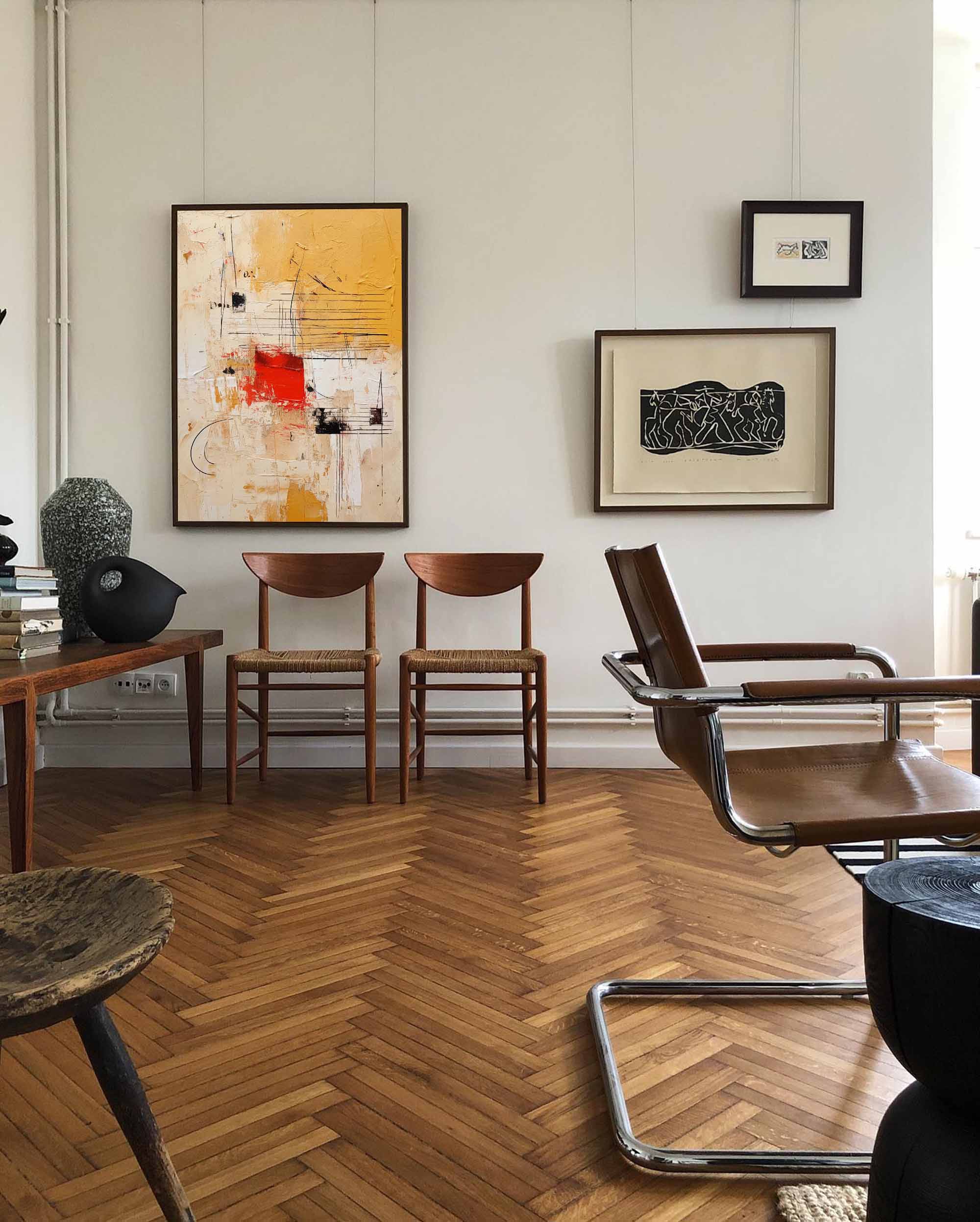 Abstract Canvas Art #AB159