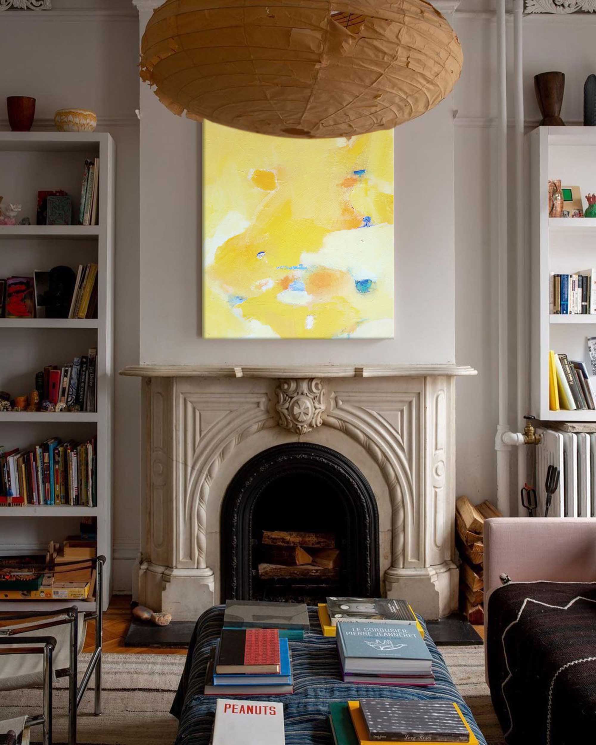 Minimalistisk lærredskunst #MI002