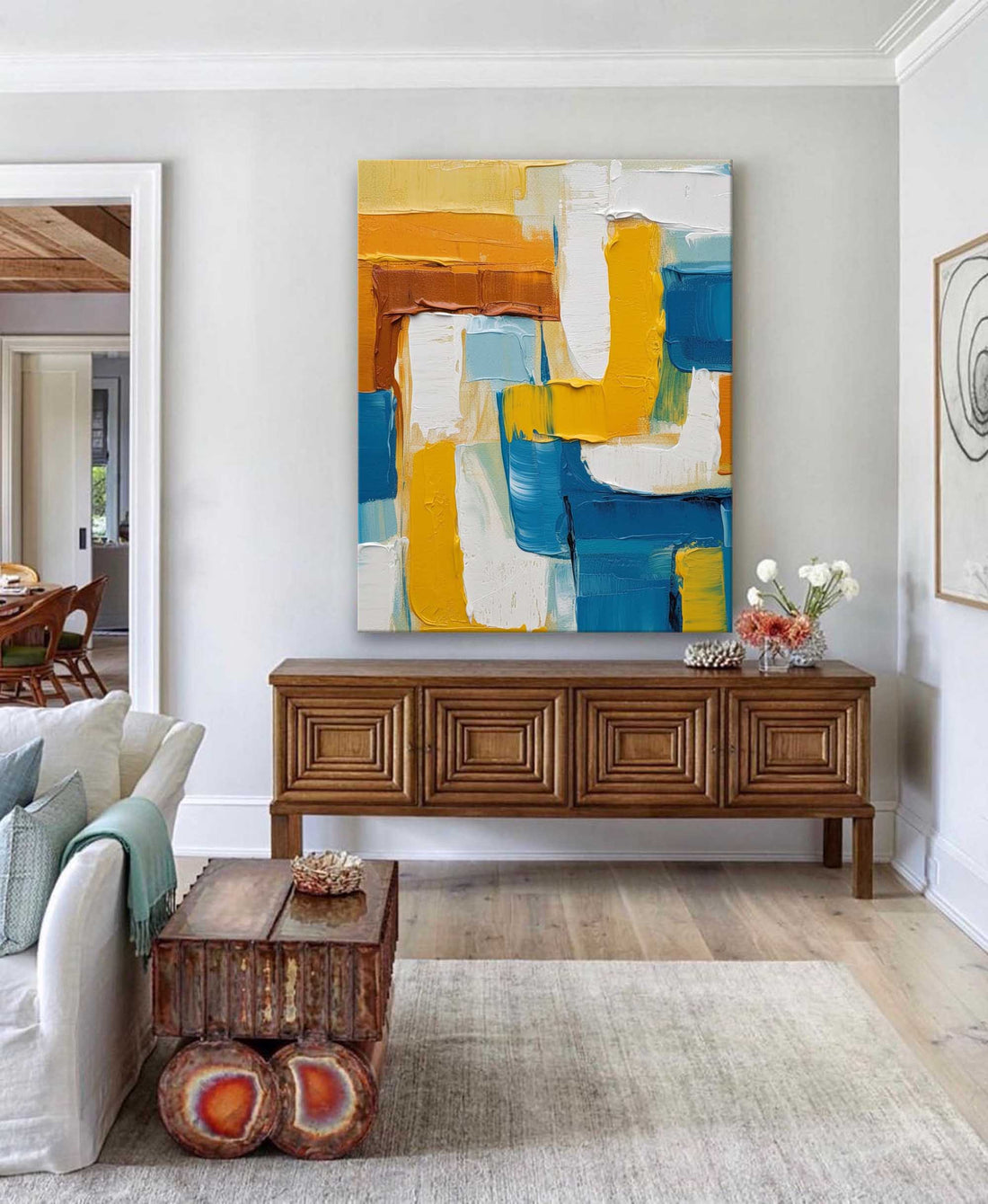 Abstract Canvas Art #AB171