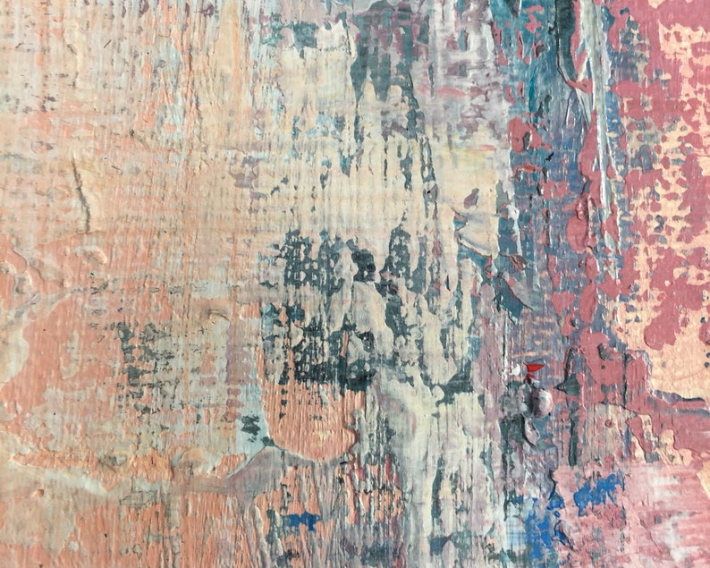 Pink Abstract Artwork Fine Art Original Abstract Canvas Large Canvas Art Modern Abstract Pink Painting Nursery Wall Decor For Living Room