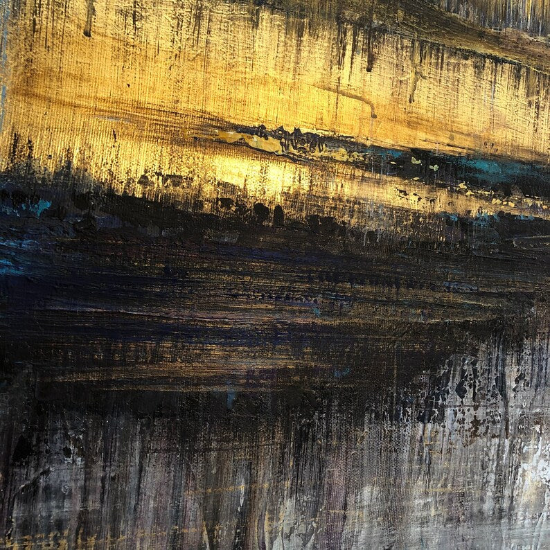 Abstract Landscape Painting On Canvas Unique Minimal Boho Style Art Original Custom Oil Painting Modern Contemporary Art for Home Decor