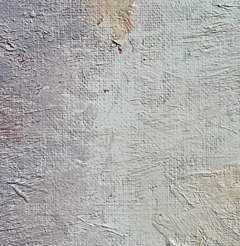 Large Abstract Diptych Red and Blue Wall Art Bright Wall Art Set of 2 Oil Painting Textured Wall Art Colors Art Living Room Decor Framed Art