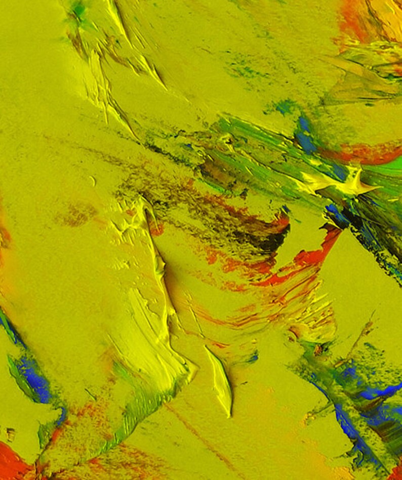 Original Abstract Green Paintings On Canvas Turquoise Artwork Modern Painting Expressionist Fine Art Handmade Artwork for Living Room Decor