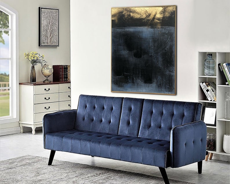 Moody Abstract Art with Dark Palette Abstract Textured Surfaces Painting Shadowy Forms Art Depth and Perception Art Emotion Art Wall Decor