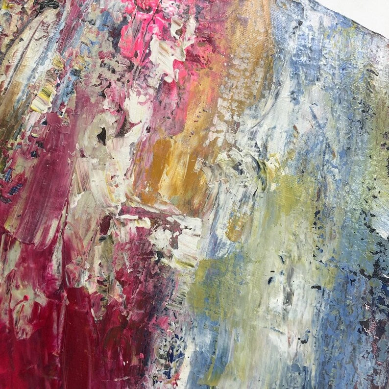 Håndmalet teksturmaleri, stort abstrakt maleri, ekstra stort maleri, originalt lærredsmaleri, originalt moderne maleri