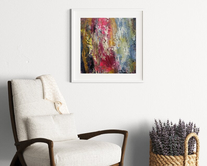 Håndmalet teksturmaleri, stort abstrakt maleri, ekstra stort maleri, originalt lærredsmaleri, originalt moderne maleri