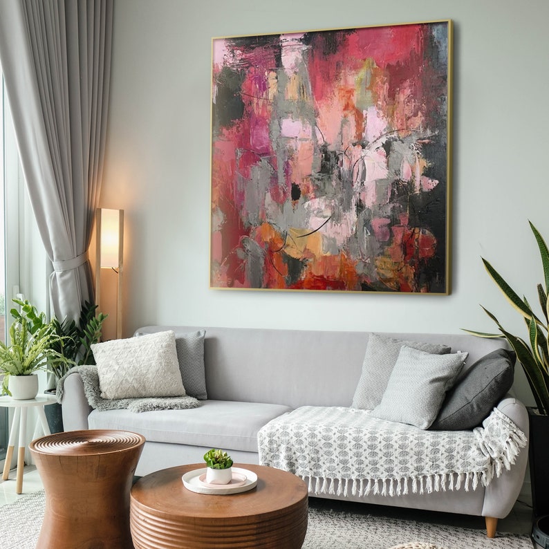 Extra Large Painting, Living Room Wall Art, Abstract Painting On Canvas, Modern Art, Contemporary Painting, Original Painting, Abstract Art