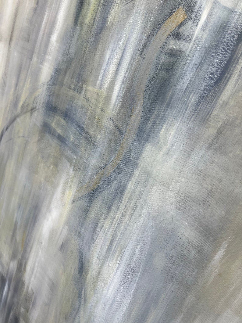 Muted Abstract Figure Painting