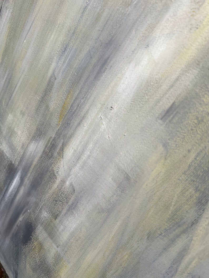 Muted Abstract Figure Painting