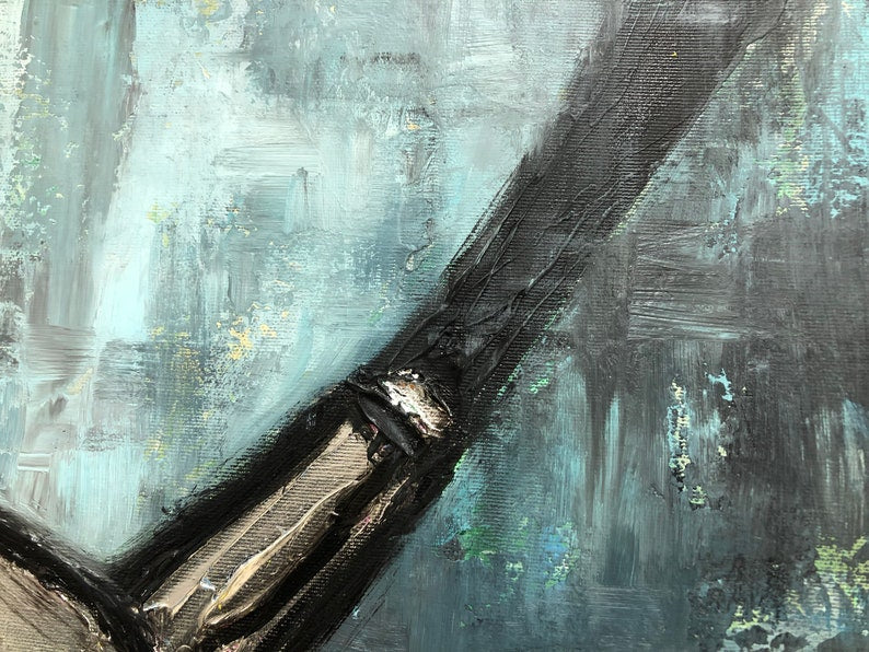 Original Golf Club and Ball Acrylic Painting Abstract Sport Gift Wall Art for Living Room Decor GOLF CLUB