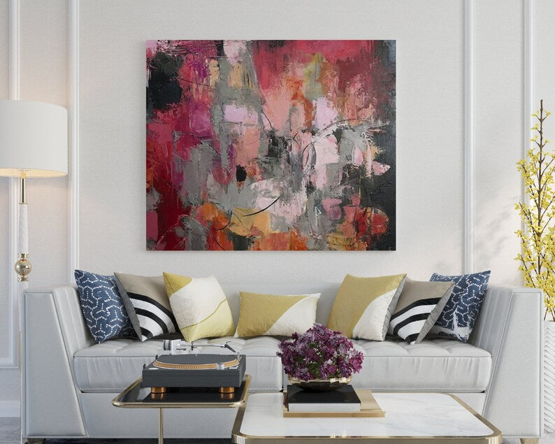 Extra Large Painting, Living Room Wall Art, Abstract Painting On Canvas, Modern Art, Contemporary Painting, Original Painting, Abstract Art