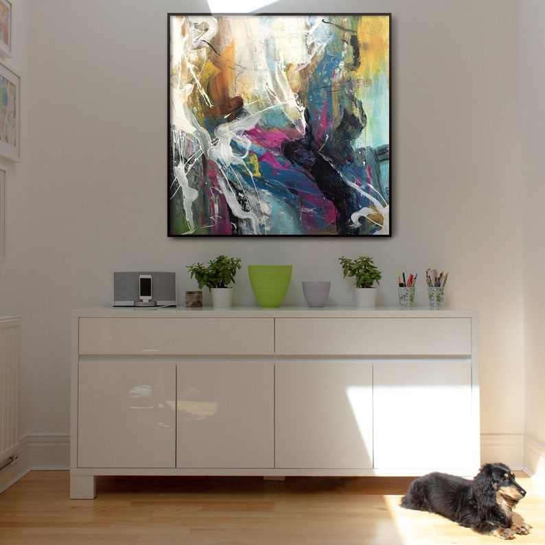 Abstract Artwork, Living Room Wall Art, Large Original Oil Painting On Canvas, Wall Art Home Decor, Abstract Extra Large Wall Art, Modern
