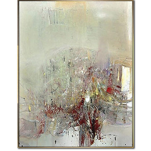 Abstract Painting Soft Colors Art Contemporary Art Modern Wall Art Large Oil Painting Custom Wall Art Framed Wall Art Bedroom Decor