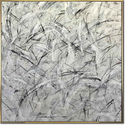 Oversized Painting Abstract Art Work Chaotic Strokes Art Dynamic Abstraction Creative Painting Atmospheric Art