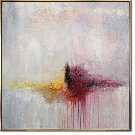 Original Minimal Boho Style Abstract Colorful Wall Hanging Art Deco Artwork Modern Room Decor Aesthetic Boho