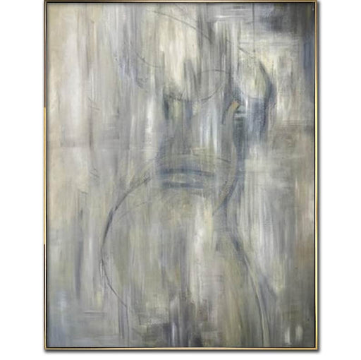 Muted Abstract Figure Painting