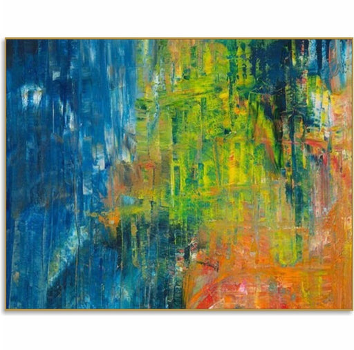 Colorful Abstract Paintings On Canvas Expressionist Artwork Eclectic style Captivating asterpiece Textured Luxury Painting Handmade Artwork