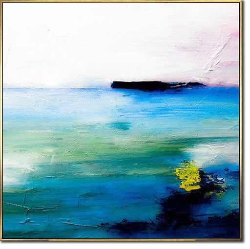 Large Art Landscape Paintings Acrylic Blue And White Oil Paintings On Canvas Unique Painting Expressionism Painting Living Room Art