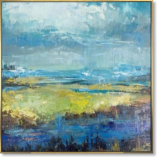 Large Canvas Painting Original Landscape Wall Art Large Landscape Oversized Painting Nature Canvas Painting Wall Art Living Room Art