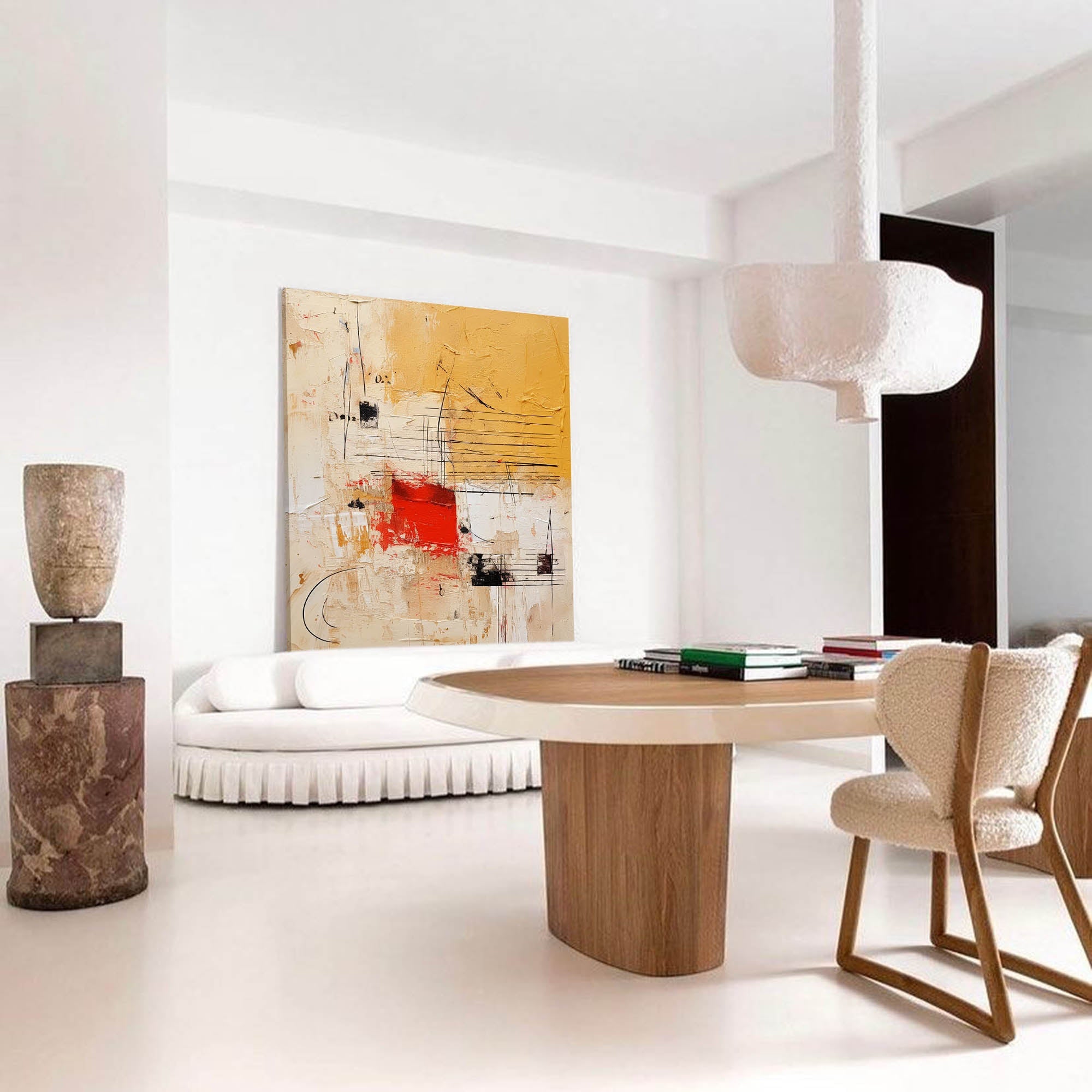 Abstract Canvas Art #AB159