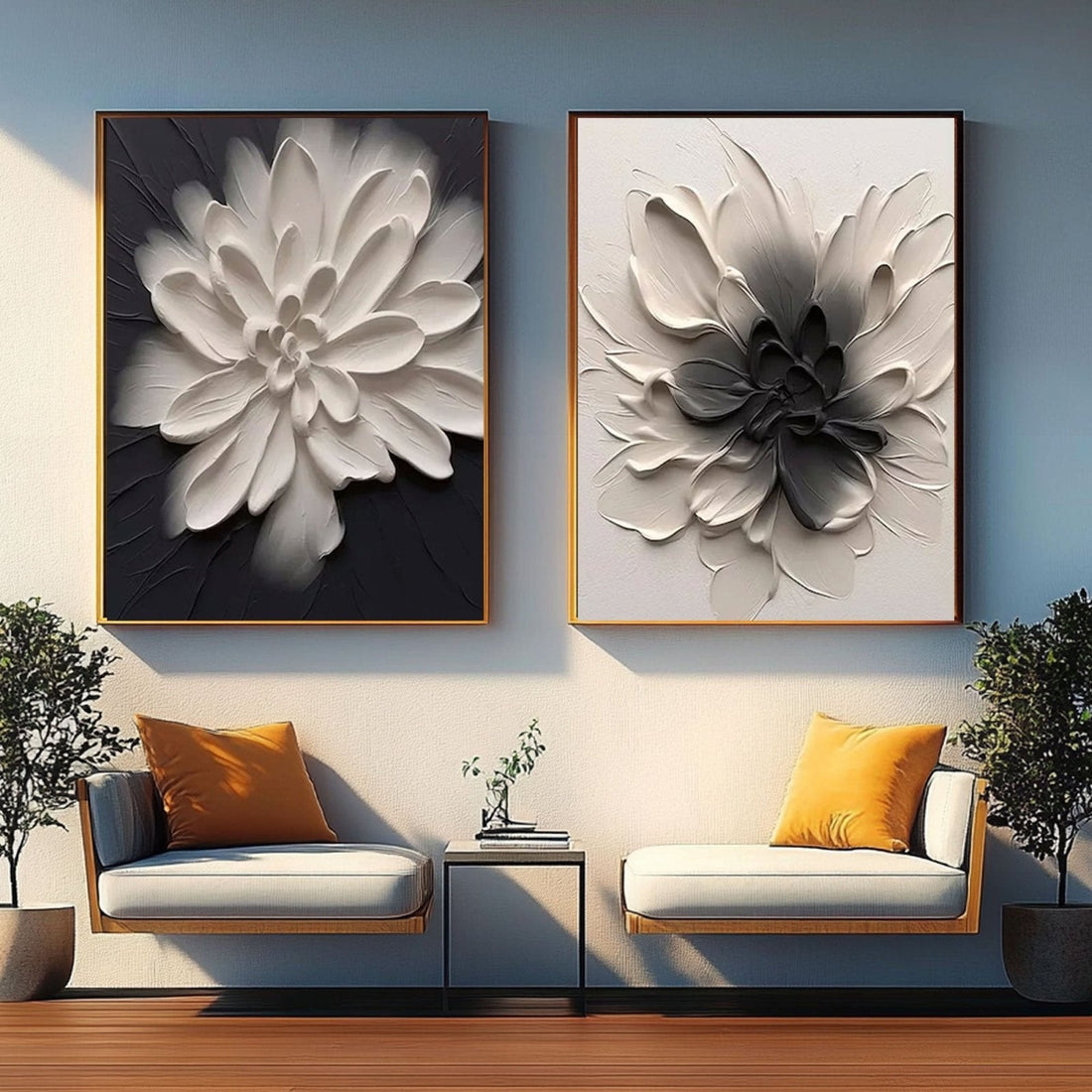 Minimalist Painting  "Blancharme“