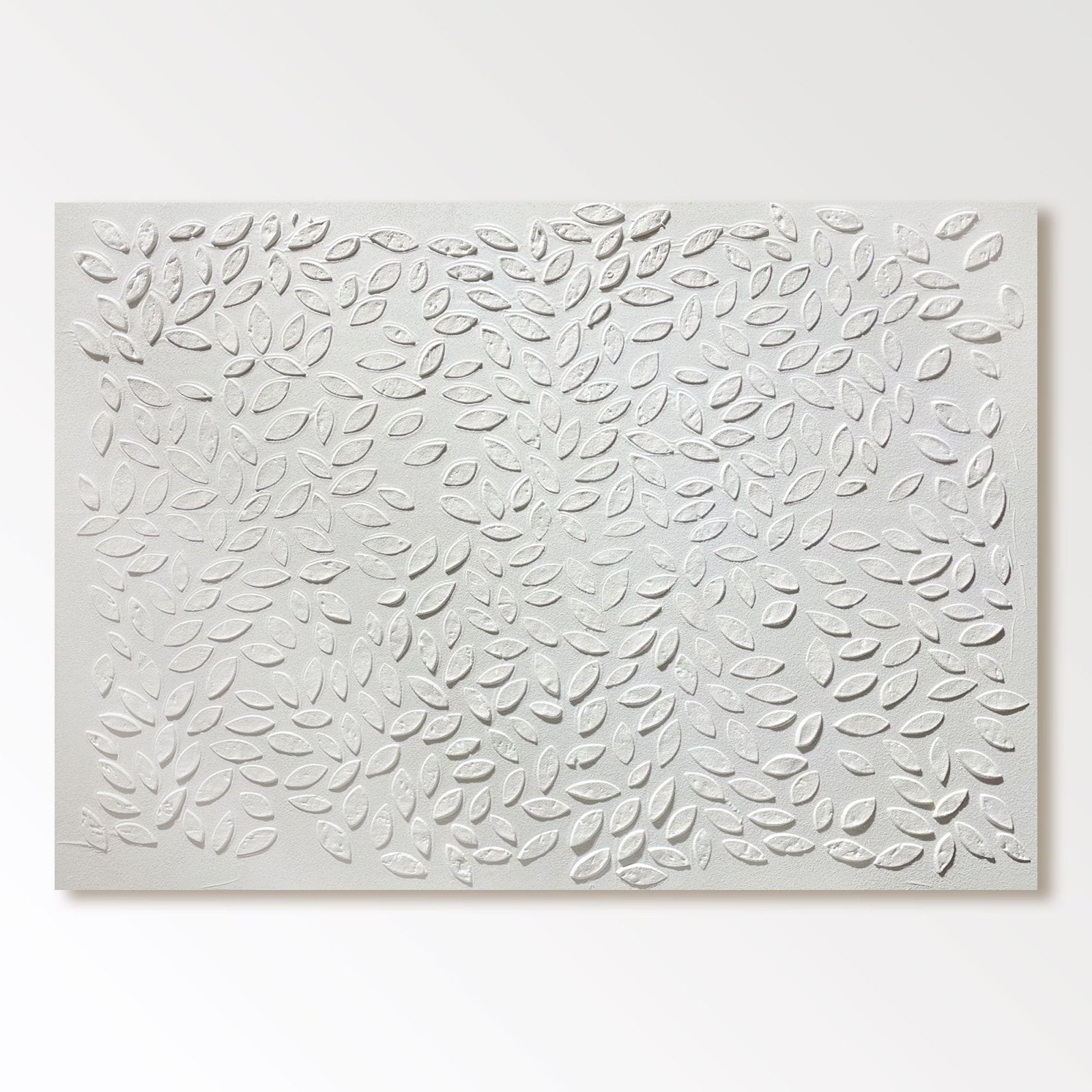 Minimalist Painting "Élodie Feuille"