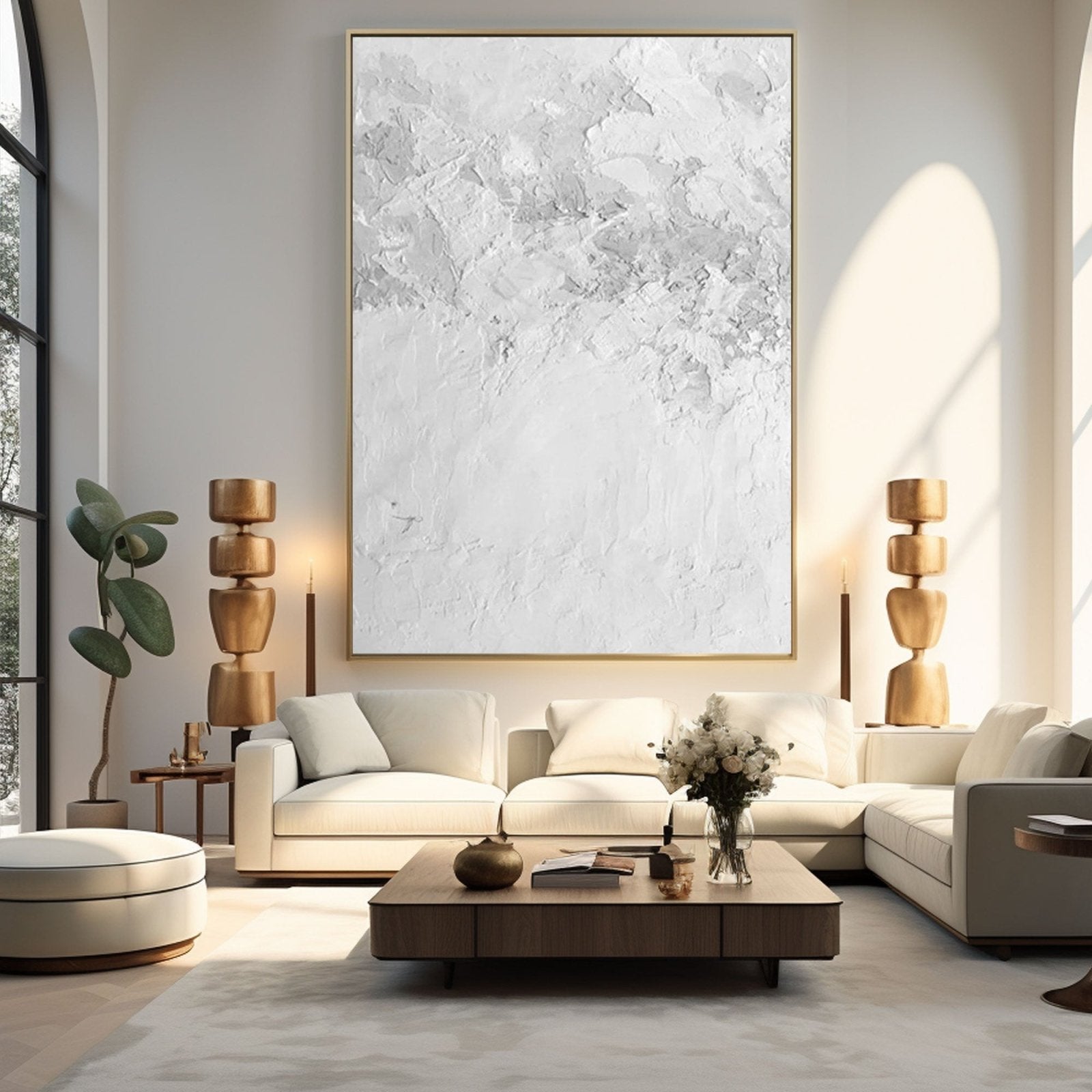 Minimalist Painting "Mist"