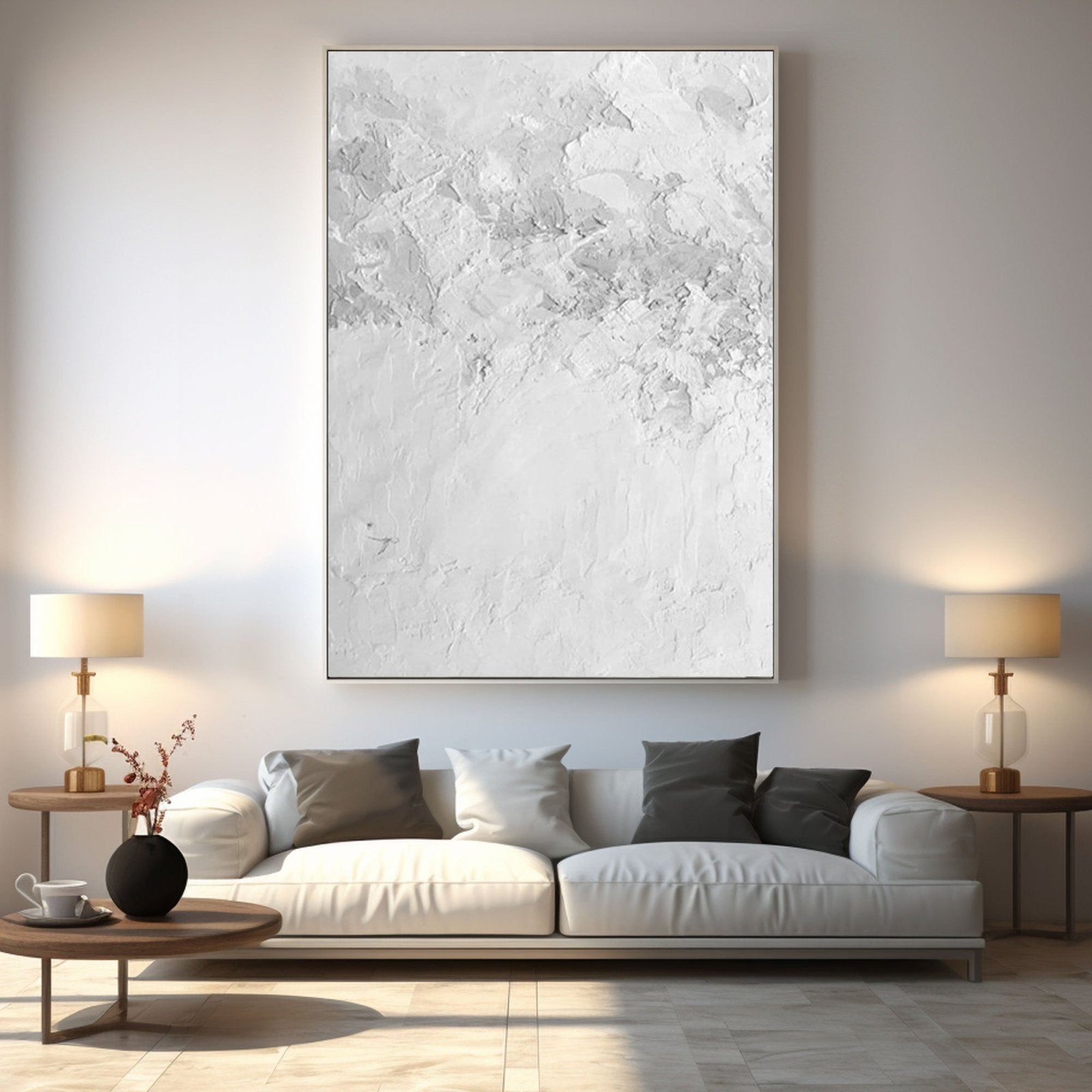 Minimalist Painting "Mist"