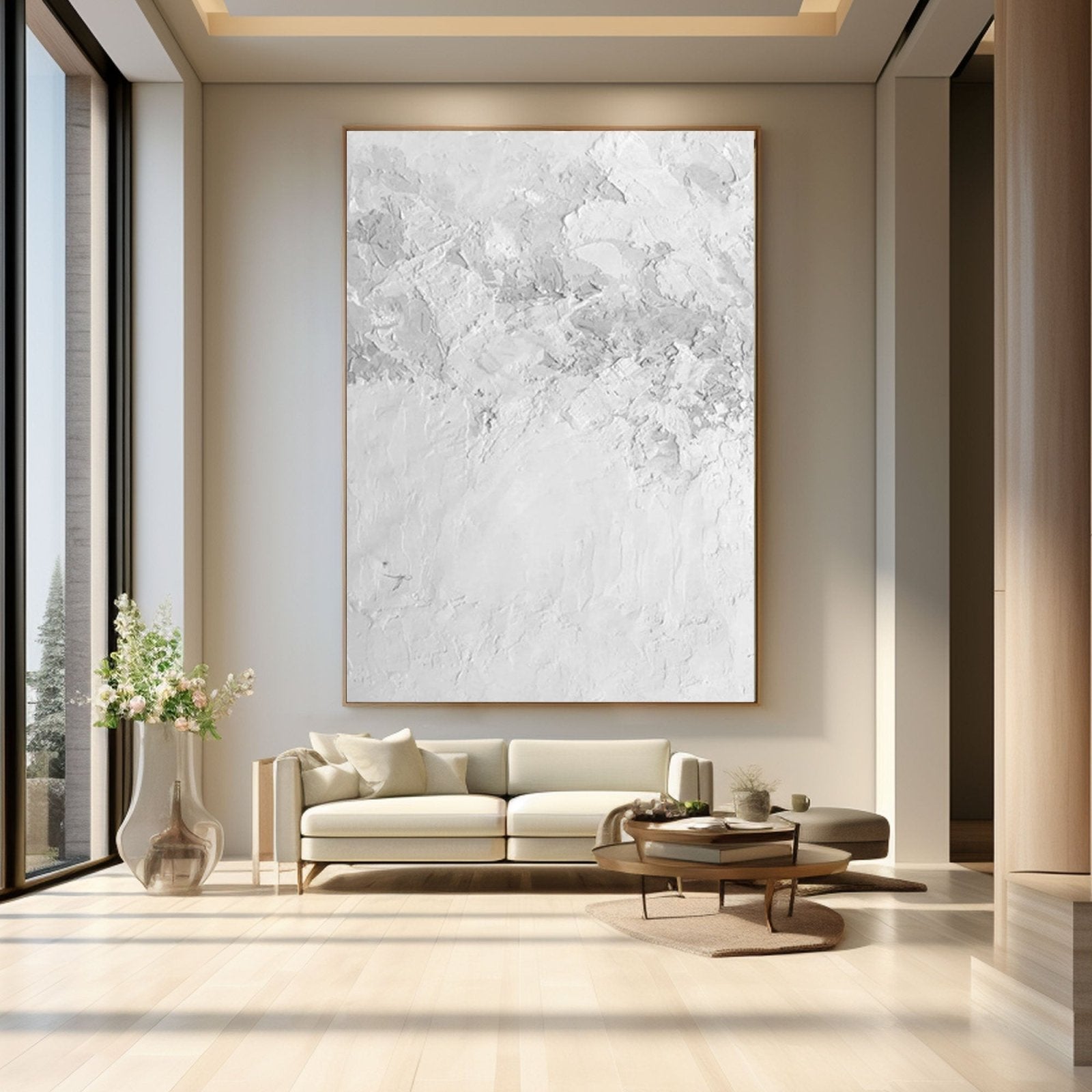 Minimalist Painting "Mist"