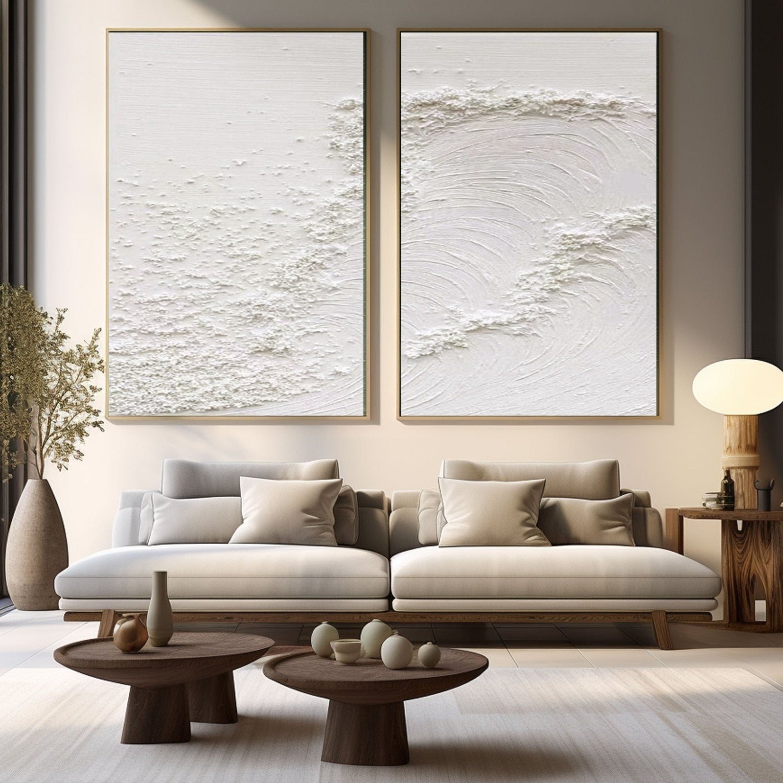 Minimalist Painting  "Tranquil Waves"