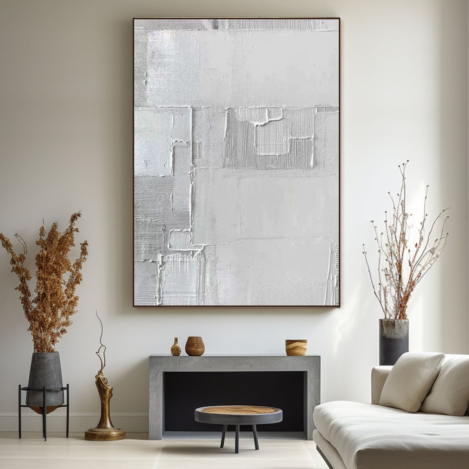 Minimalist Painting "Whisper"