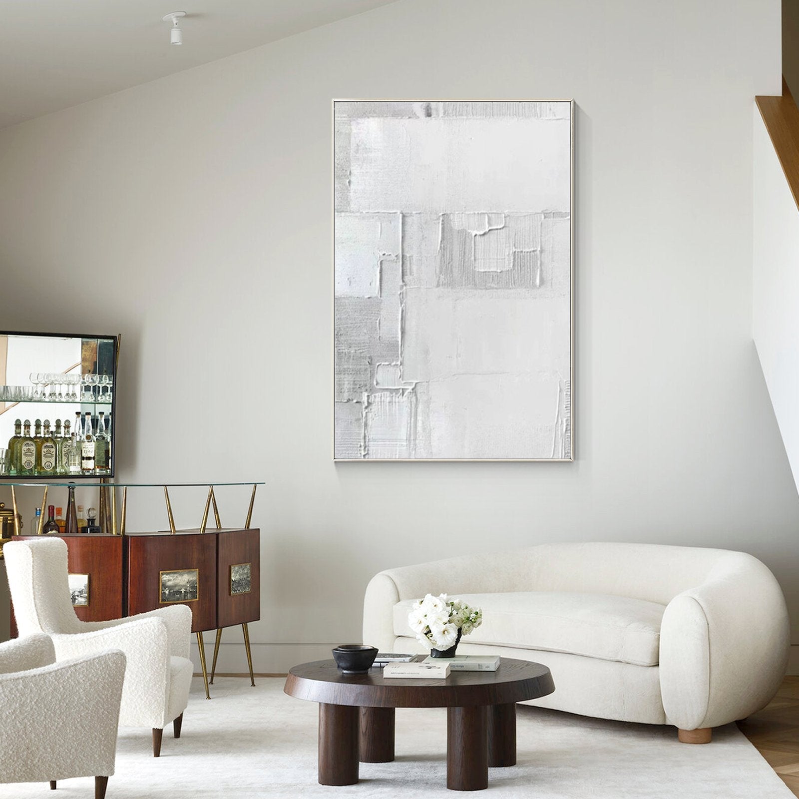 Minimalist Painting "Whisper"