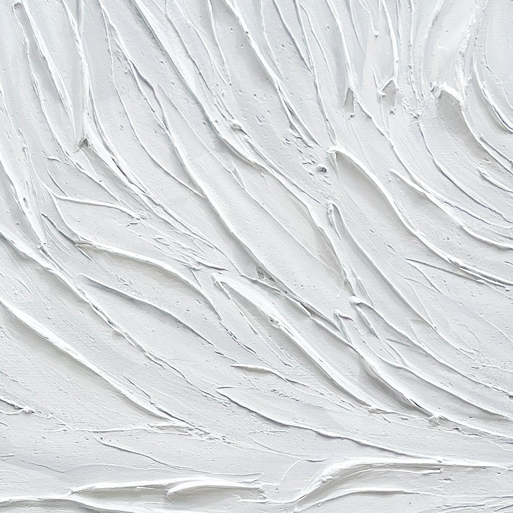 Minimalist Plaster Art "Flow“