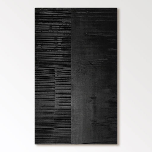 Minimalistische Gipswandkunst „Gravisse“