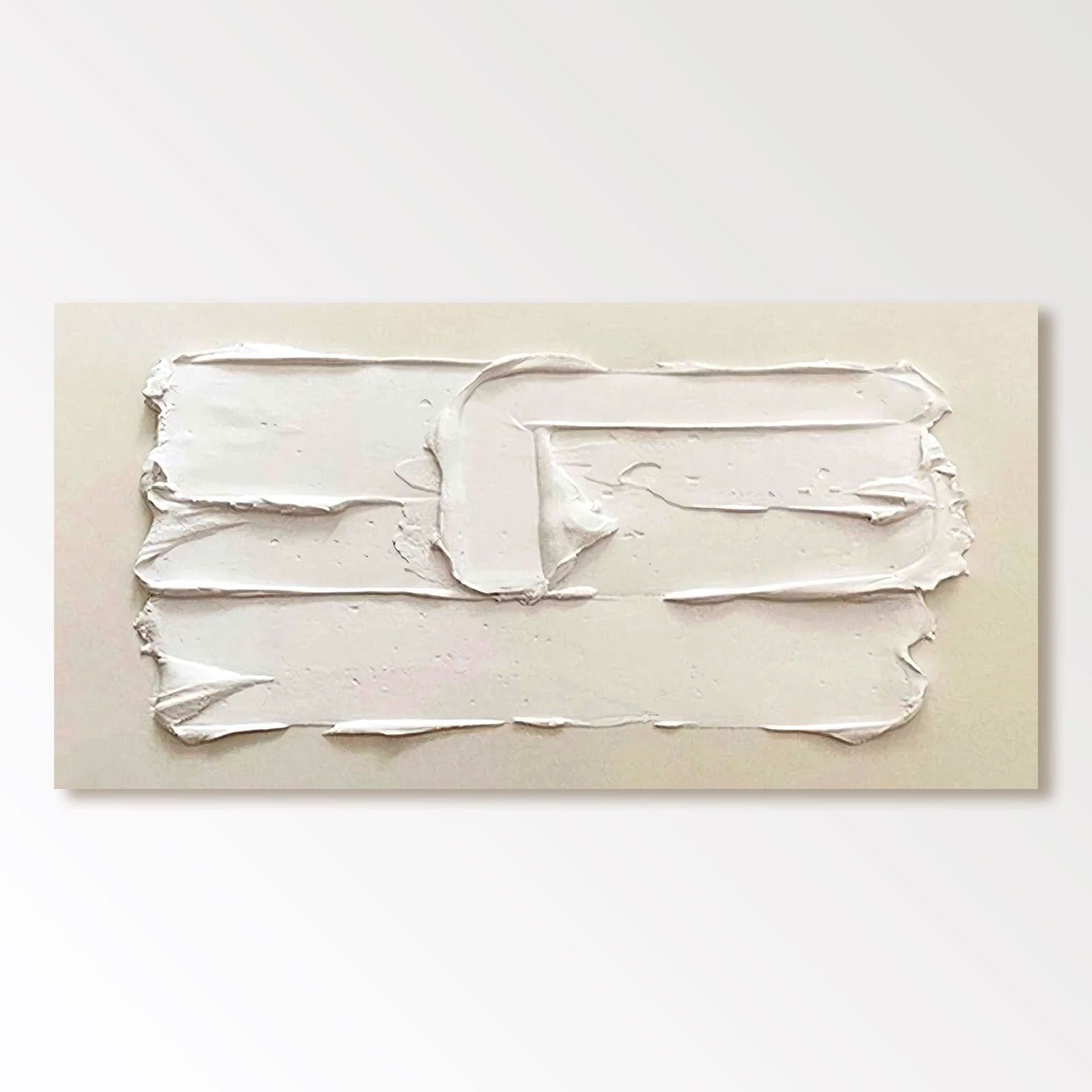 Plaster Painting "Blanc"