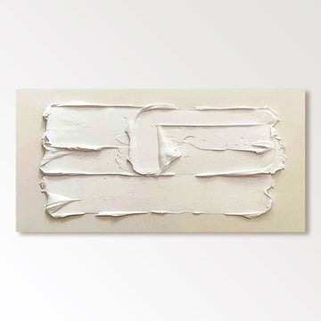 Plaster Painting "Blanc"