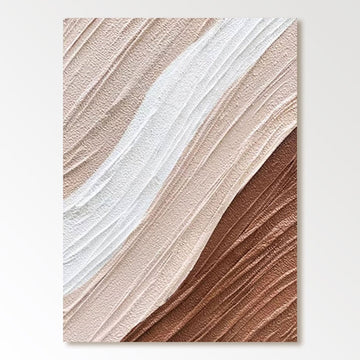 Plaster Painting  "Desert Drifts"