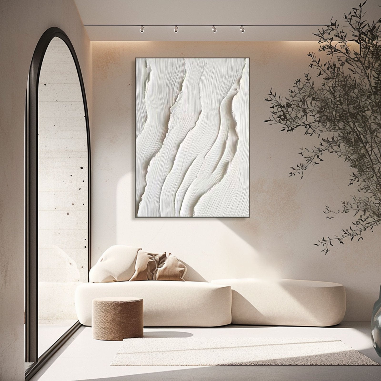 Plaster Painting  "Eternal Flow"